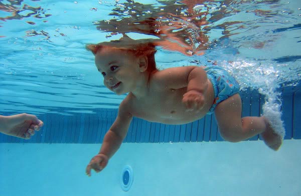 Plavecký bazén pro děti - časné koupání