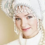 Dětský vánoční kostým Snow Maiden