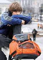 Teenager a spolužáci