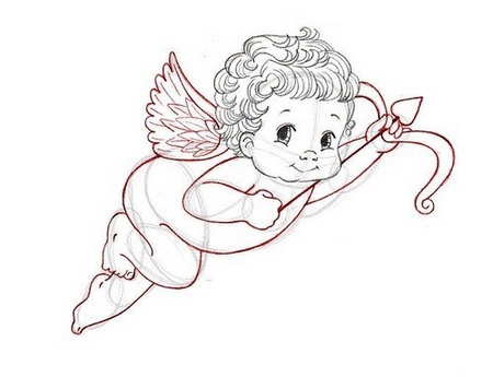 Jak nakreslit Cupid
