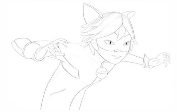 Jak kreslit Lady Bug a Super Cat