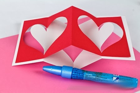 14. února uděláme nádhernou volumetrickou valentinku - mistrovskou třídu s fotkou