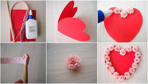 Jak vyrobit valentinku vlastním rukama