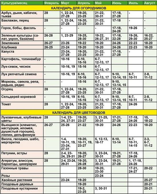 Měsíční kalendář zahradnického zahradníka v srpnu 2015