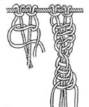 Macrame: Twisted řetězce
