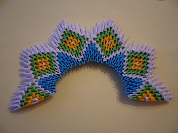 Jak si vyrobit origami labuť moduly - krok za krokem instrukce s fotografiemi a videem