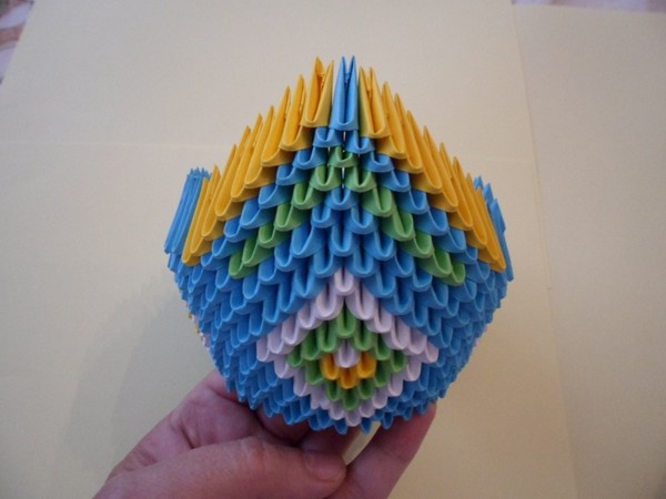 Jak si vyrobit origami labuť moduly - krok za krokem instrukce s fotografiemi a videem