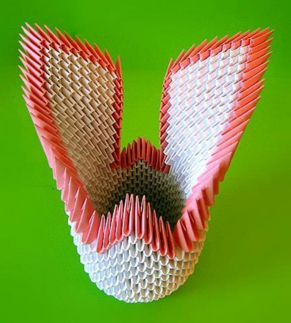 Jak si vyrobit origami labuť moduly - krok za krokem instrukce s fotografiemi a videem