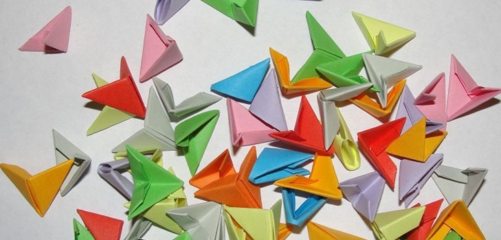 Modulární origami: Zvířata - schémata shromáždění