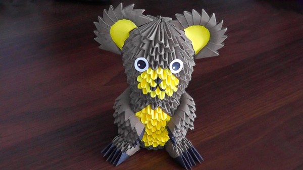 Modulární origami: Zvířata - schémata shromáždění