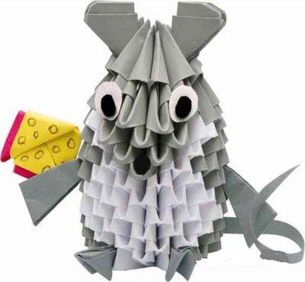 Modulární origami: Zvířata - schémata shromáždění