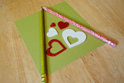 Vánoční karta se scrapbooking stylem pro Nový rok 2015 s vlastními rukama
