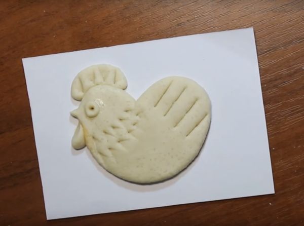 Kohoutek s vlastními rukama