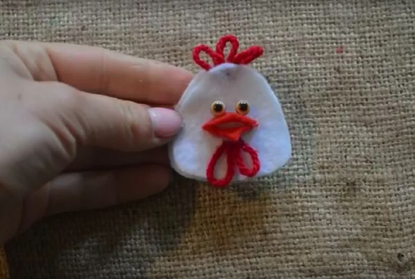 Kohoutek s vlastními rukama