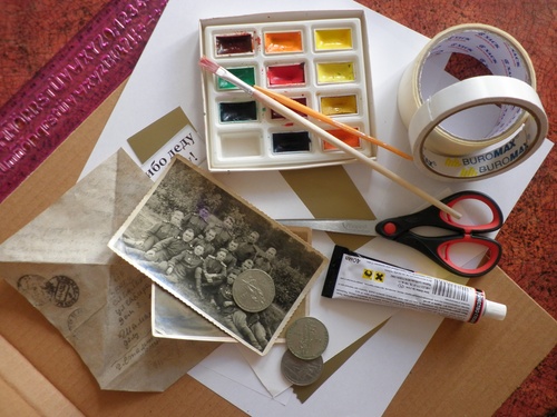 Scrapbooking: ručně vytvořený 9. května s vlastními rukama ve škole