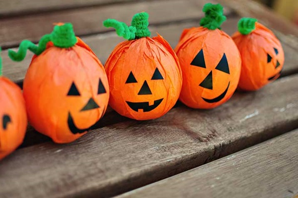 Řemesla pro děti na Halloweenu