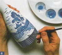 Keramické malování: set pro sushi