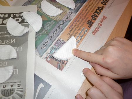 Dárek na květiny z bavlněné vlny