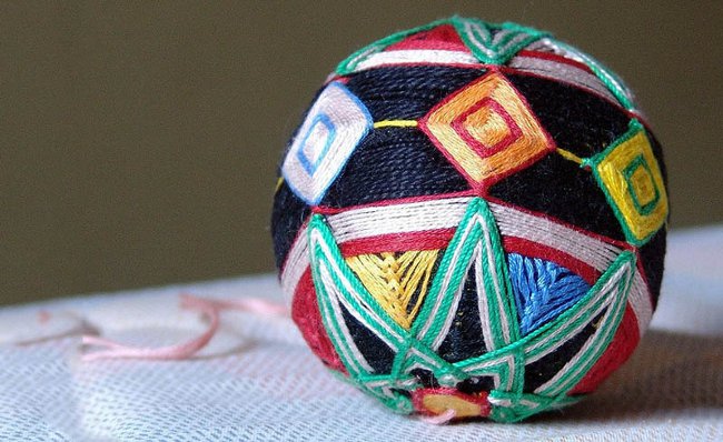 Temari: koule nití