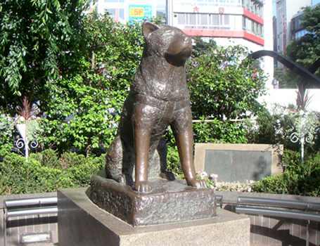 Památník Hachiko Památník Hachiko