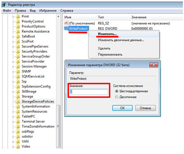 Jak odstranit ochranu zápisu z jednotky USB flash