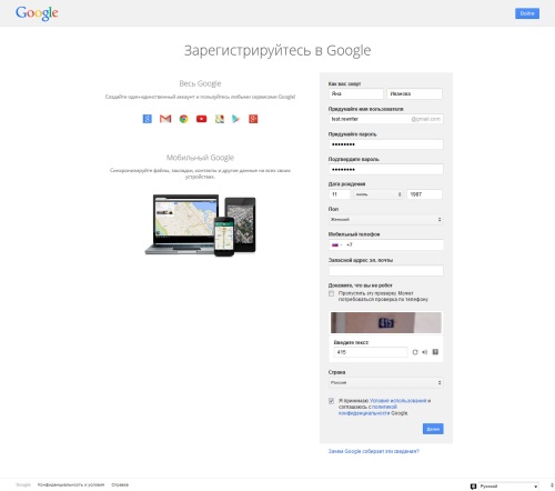 Jak vytvořit účet v Google Play