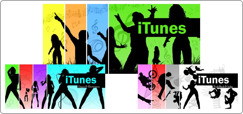 Spořič obrazovky iTunes