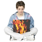 Přehřátí notebooku