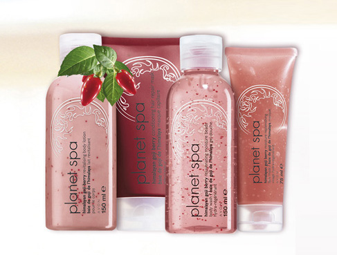 Avon Planet Spa "Himalayan berry" omlazující sprchový gel