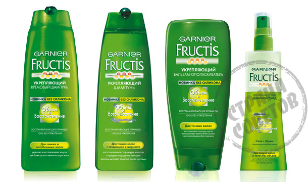 Garnier Fructis objem a zotavení