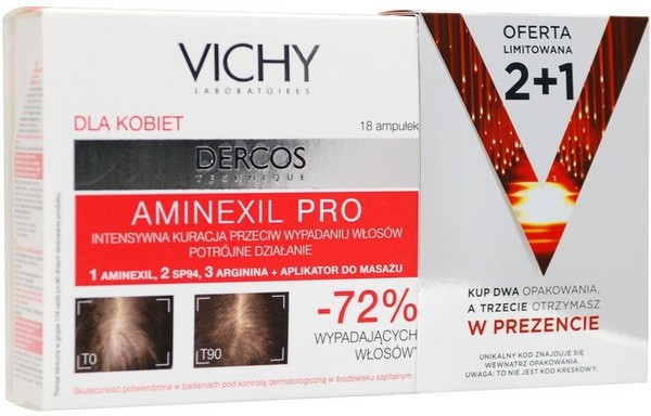 Dercos AMINEXIL SP94 Prostředky proti vypadávání vlasů pro ampule MEN 12 Dercos AMINEXIL SP94 Prostředky proti vypadávání vlasů pro ampule MEN 12