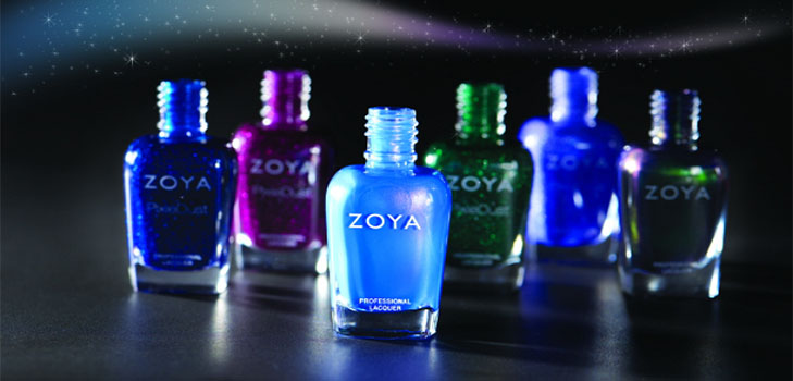 Glitter drahokamů v slavnostní kolekci laků Zoya Enchanted 2016-2017