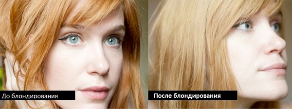 Blond vlasy: fotografie před a po barvení doma
