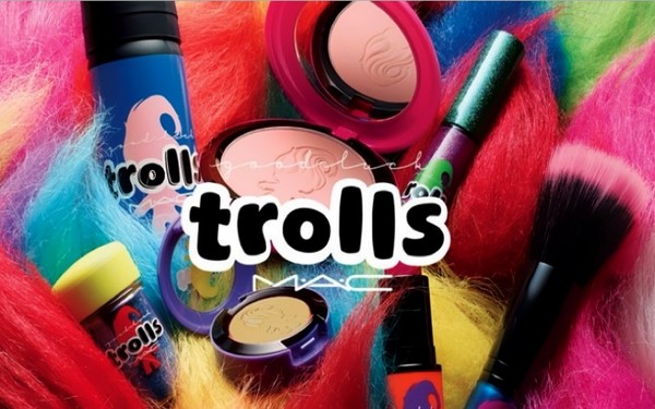 Okouzlující troll: dekorativní sbírka trolů MAC Good Luck Trolls
