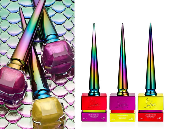 Lesk, kovová a duha: sbírka laků Christian Louboutin Loubichrome