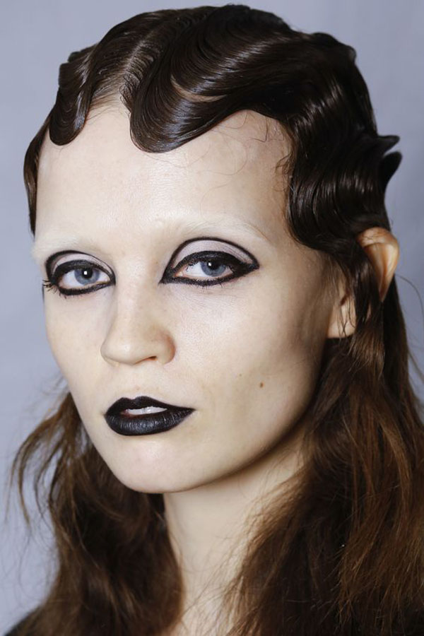 Grafický make-up - zimní trend 2016-2017