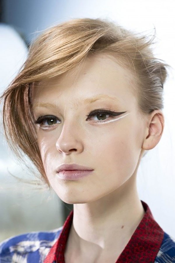 Grafický make-up - zimní trend 2016-2017