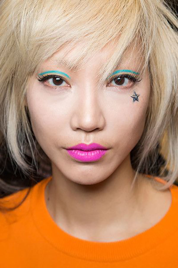 Grafický make-up - zimní trend 2016-2017