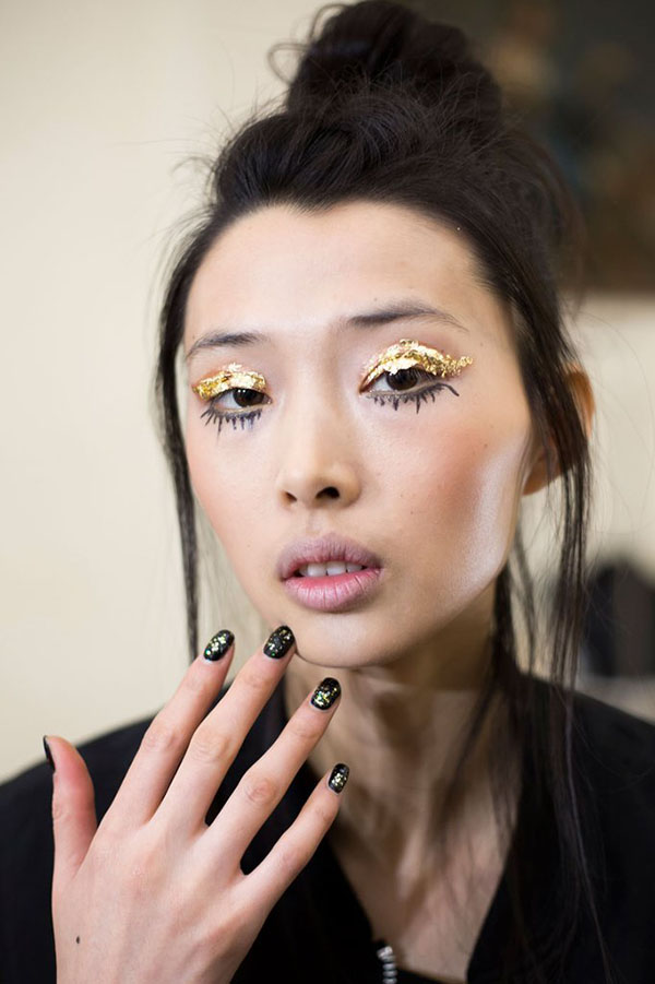 Grafický make-up - zimní trend 2016-2017