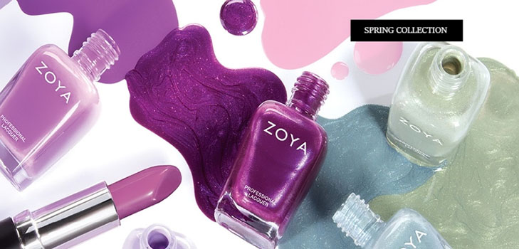 Perfektní pastelová manikúra s laky Zoya Charming 2017