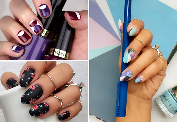 Kreativní manikúra s vašimi rukama: Top-4 stylové designy od společnosti Instagram