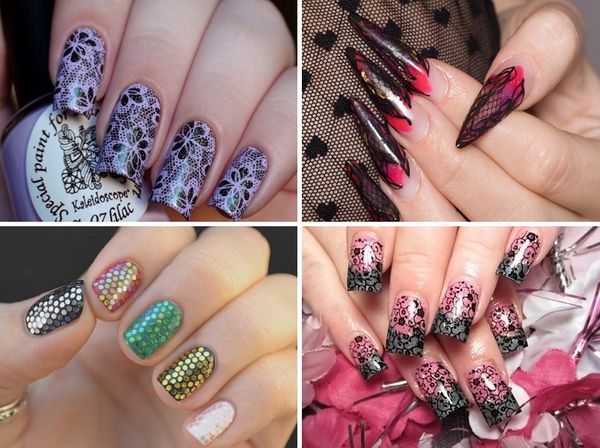 Lace Nail Art: romantický trend v manikúru