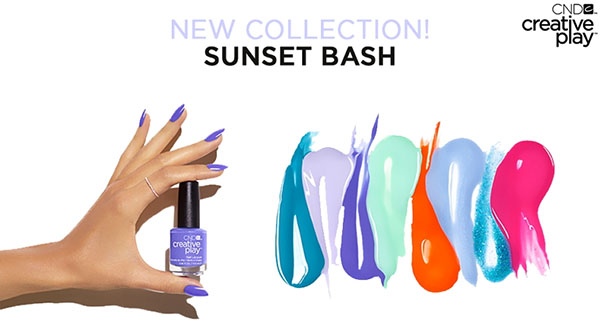 Letní výbuch z CND: laky Creative Play Sunset Bash