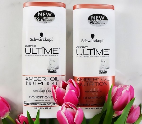 Kudrna jako model: nové produkty Schwarzkopf Amber + Oil Nutrition