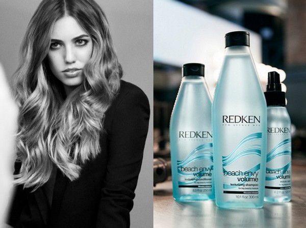 Maximální objem: nové produkty pro péči o vlasy Redken Beach Envy & High Rise