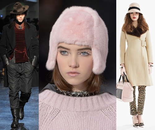 Módní zimní 2014 klobouky (foto): jaké pánské a dámské klobouky budou v roce 2014 v módě