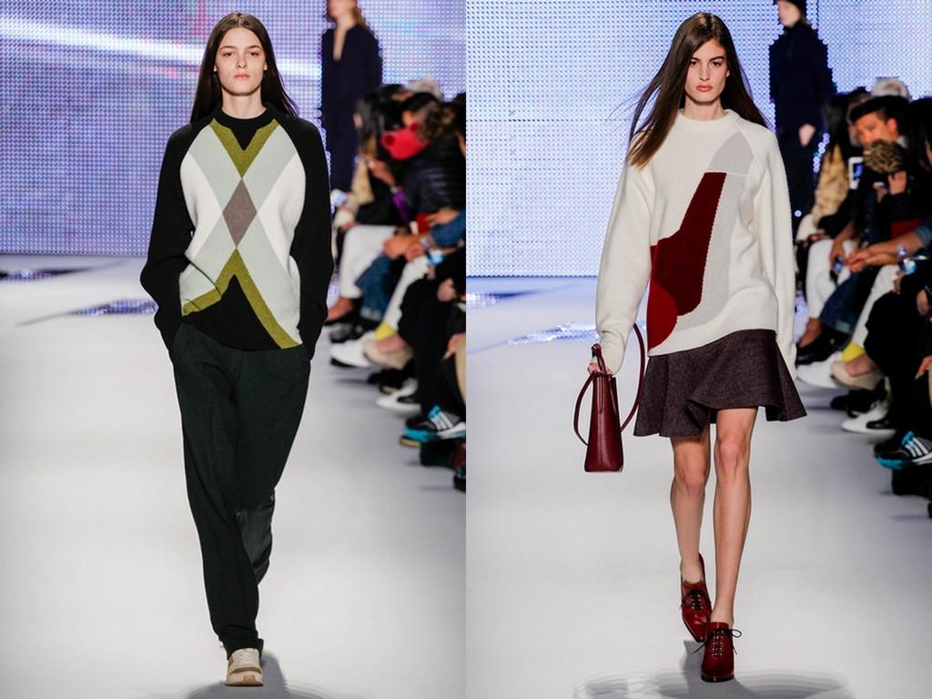 Módní dámské svetry podzimní zimy 2015-2016: foto nejmódnější pletené svetry roku 2015