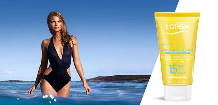 Biotherm Aqua-Gelée Solaire plážová linie pro sametovou kůži