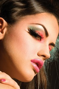 Slavnostní make-up pro 14. února