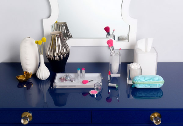 Rose, azurová a krémová: Clinique + Jonathan Adler 2017 makeup collection